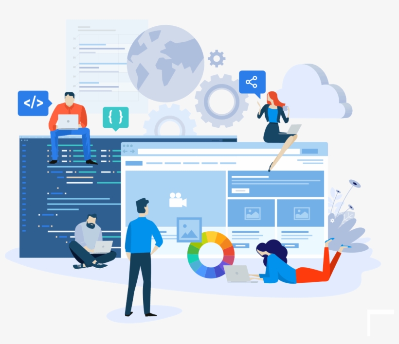 Person working on computer